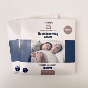 MyoTape Mouth Tape for Sensitive Skin 60-Day Supply Large